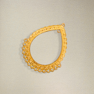 Drop Shape Jhumka Blank