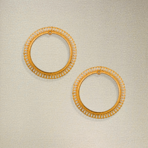 Big Round Shape Jhumka Blank