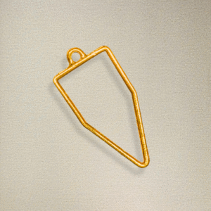 Diamond shape bezel blank